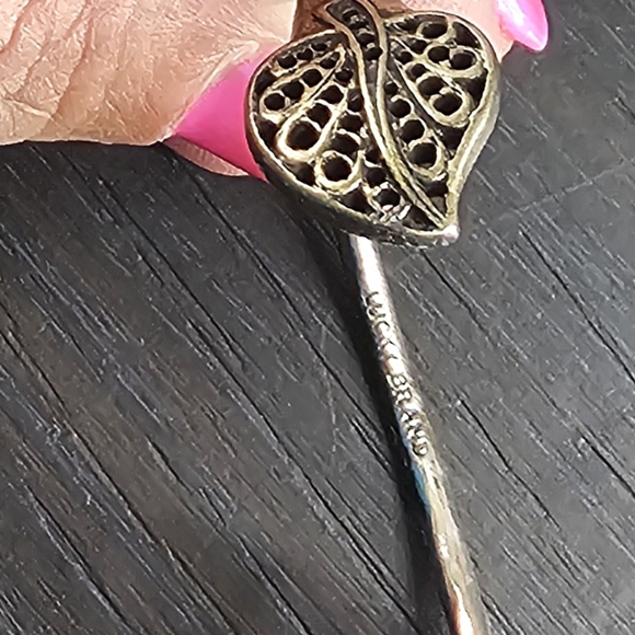 Lucky Brand Leaf Design Open Cuff - Picture 4 of 6